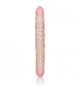 IVORY DUO PENE DOBLE REALÍSTICO 31CM - NEGRO