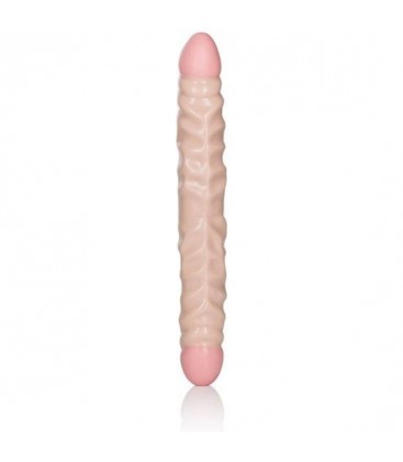 IVORY DUO PENE DOBLE REALiSTICO 31CM NEGRO