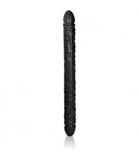 BLACK JACK PENE DOBLE REALÍSTICO 46CM - NEGRO