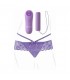 BRAGUITA CON ABERTURA Y BALA VIBRADORA MORADO