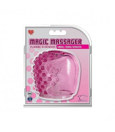 MAGIC MASSAGER PLEASURE ACOPLE CON NUBES SUAVES ROSA