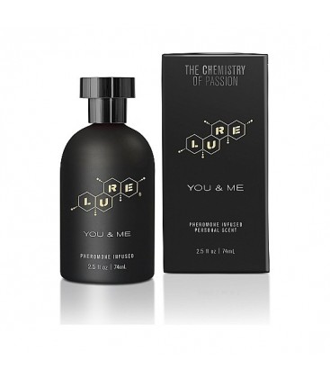 LURE BLACK LABEL FOR YOU ME PERFUME FEROMONAS UNISEX 74ML