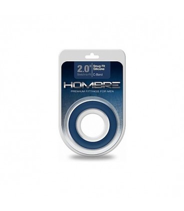 HOMBRE SNUG FIT ANILLO SILICONA AZUL