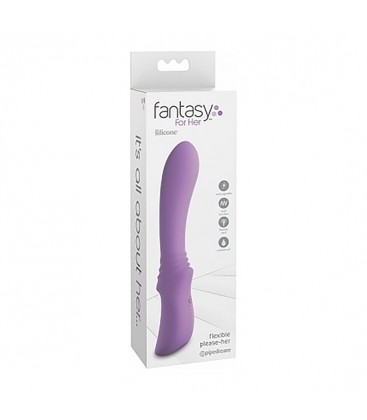 PLEASE HER VIBRADOR FLEXIBLE MORADO