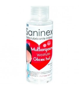 SANINEX GLICEX MULTIORGASMIC WOMAN HOT 4 IN 1 - 100ML