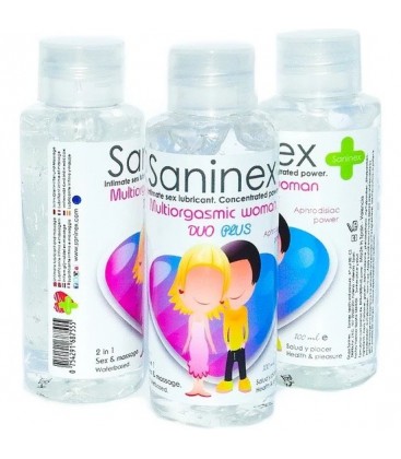 SANINEX MULTIORGASMIC WOMAN DUO PLUS 100ML