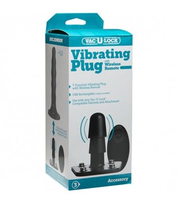 VAC U LOCK PLUG VIBRADOR CONTROL REMOTO