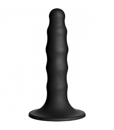 VAC U LOCK DILDO SILICONA ONDULADO