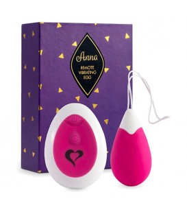 FEELZTOYS - ANNA HUEVO VIBRADOR CONTROL REMOTO - ROSA