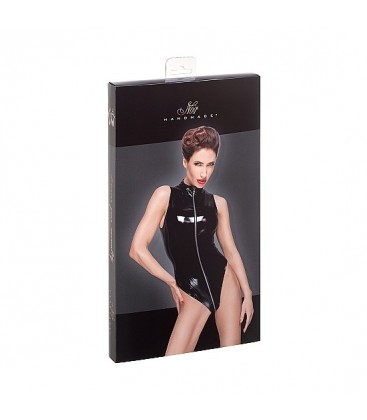 BODY CREMALLERA PVC NEGRO