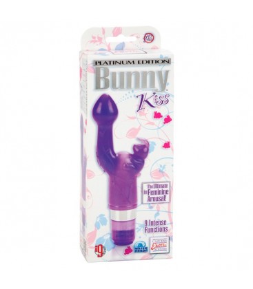 PLATINUM CONEJITO VIBRADOR KISS MORADO