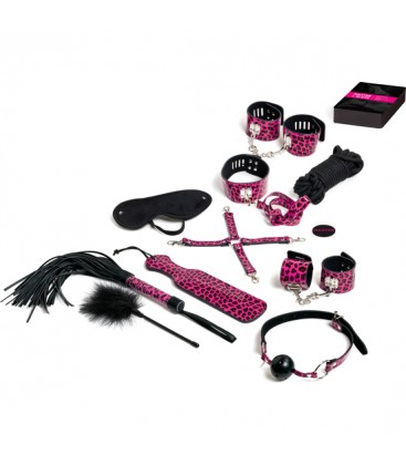 MASTER SLAVE KIT BDSM PARA PAREJAS ROSA