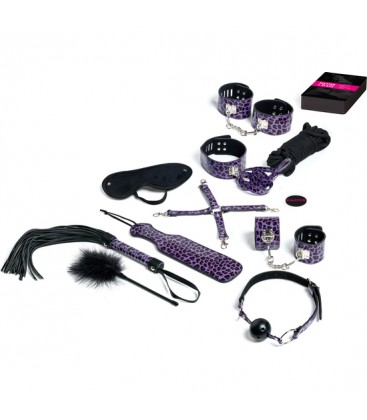 MASTER SLAVE KIT BDSM PARA PAREJAS MORADO