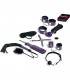 MASTER SLAVE KIT BDSM PARA PAREJAS MORADO