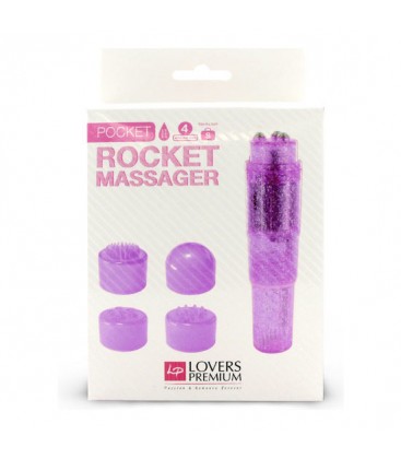 LOVERSPREMIUM POCKET ROCKET MASAJEADOR MORADO