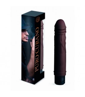 VIBRADOR GELATINA PURO CUBANO 19 CM