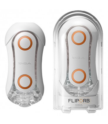 TENGA FLIP ORB MASTURBADOR CRASH NARANJA