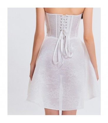 CORSET CON FALDA TEENAGER BLANCO