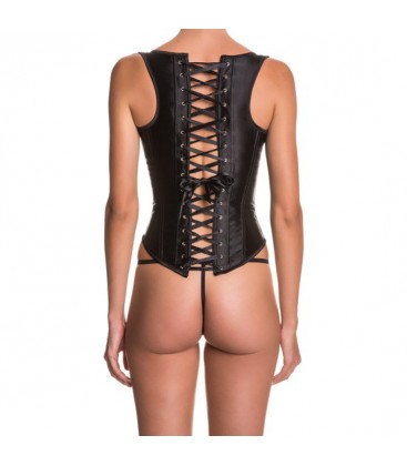 INTIMAX UNDERBUST POLIPIEL NEGRO