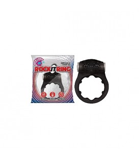 ROCK IT ANILLO VIBRADOR DESECHABLE - NEGRO