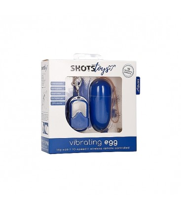 HUEVO VIBRADOR 10 VELOCIDADES AZUL