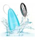 BALA VIBRADORA CON MANDO Y WATERPROOF AZUL