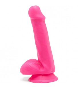 HAPPY DICKS DILDO CON TESTiCULOS 15CM ROSA