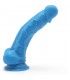 HAPPY DICKS DILDO CON TESTiCULOS 19CM AZUL