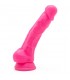 HAPPY DICKS DILDO CON TESTiCULOS 19CM ROSA