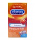 DUREX PRESERVATIVOS PLEASURE ME EFECTO CALOR 12UDS