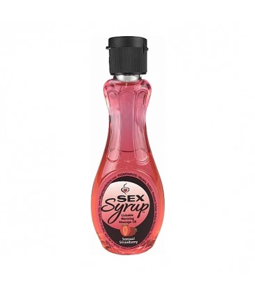 SEX SYRUP ACEITE DE MASAJE FRESA 118ML