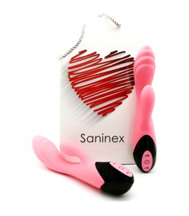 SANINEX SWAN - VIBRADOR PUNTO G & CLÍTORIS 10 VELOCIDADES - ROSA