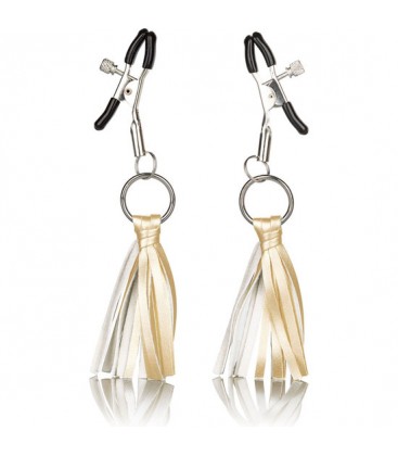 PLAYFUL TASSELS PINZAS PEZONES ORO