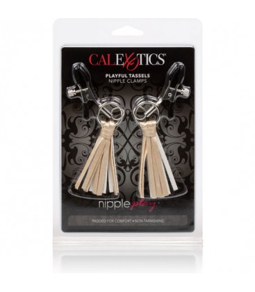 PLAYFUL TASSELS PINZAS PEZONES ORO