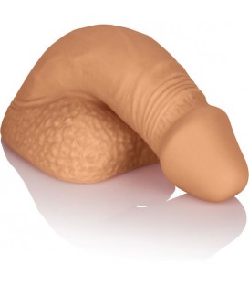 PACKING PENIS - PENE DE SILICONA 12,75CM - CARAMELO