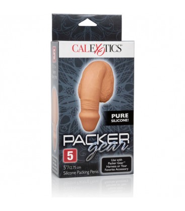 PACKING PENIS PENE DE SILICONA 1275CM CARAMELO