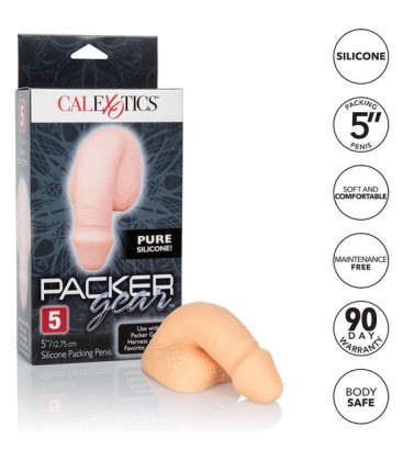 PACKING PENIS PENE DE SILICONA 1275CM CARAMELO