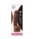 COLOURS DUAL DENSITY PENE SILICONA 17CM CARAMELO