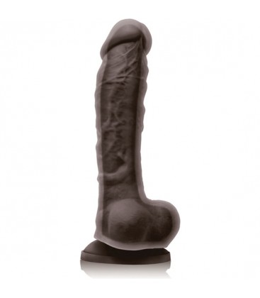 COLOURS DUAL DENSITY PENE SILICONA 24CM MARRoN