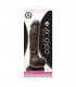 COLOURS DUAL DENSITY PENE SILICONA 24CM MARRoN