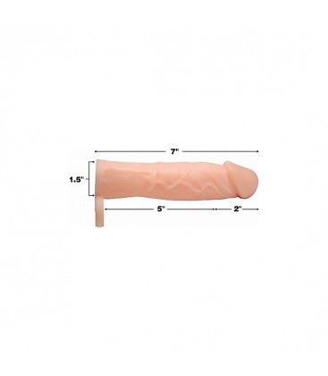 EXTENSIoN PARA EL PENE DE SILICONA 5CM