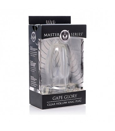 GAPE GLORY PLUG DILATADOR TRANSPARENTE