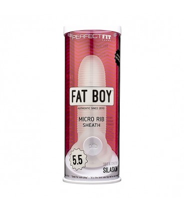 FAT BOY MICRO RIBBED SHEATH 12CM