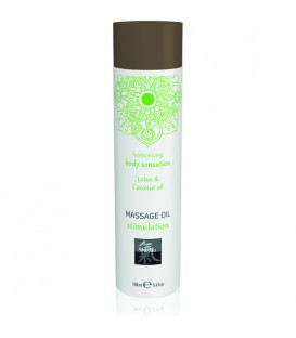 ACEITE DE MASAJE ESTIMULANTE LOTUS Y COCO 100ML
