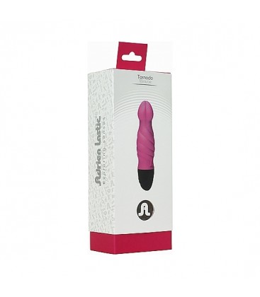 TORNADO MINI VIBRADOR SILICONA ROSA