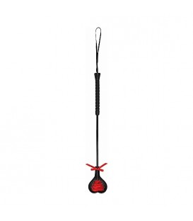 OUCH FUSTA CON FORMA DE CORAZoN NEGRO ROJO