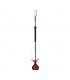 OUCH FUSTA CON FORMA DE CORAZoN NEGRO ROJO