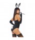 DISFRAZ VOILA SEXY RABBIT NEGRO