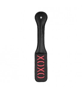 OUCH! PALETA BDSM - XOXO - NEGRO