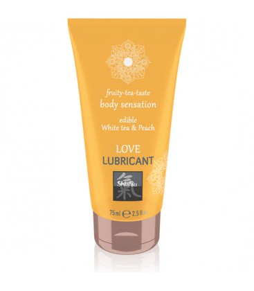 LOVE LUBRICANTE COMESTIBLE Te BLANCO Y MELOCOToN 75ML